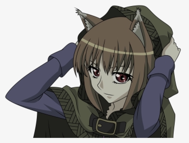 Spice And Wolf, Transparent, Animal Ears, Holo The - Holo Spice And Wolf Transparent, HD Png Download, Free Download