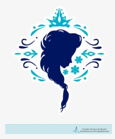 Clip Art Frozen Silhouette - Frozen Elsa Silhouette, HD Png Download, Free Download