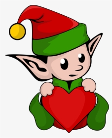 Santa Claus Christmas Elf Clip Art - Clipart Elf, HD Png Download, Free Download