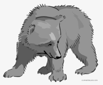 Cub Clipart Baby Grizzly Bear - Wolverine, HD Png Download, Free Download