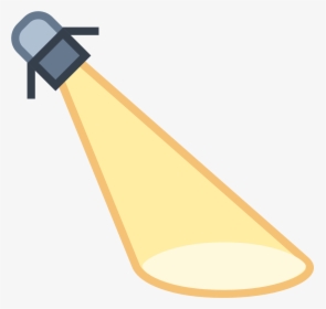 The Icon Is A Picture Of A Spotlight - Illustration, HD Png Download, Free Download