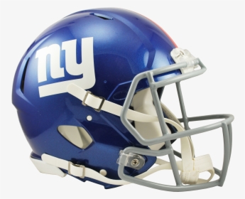 New York Giants Revolution Speed Authentic Helmet - New York Giants Football Helmet, HD Png Download, Free Download