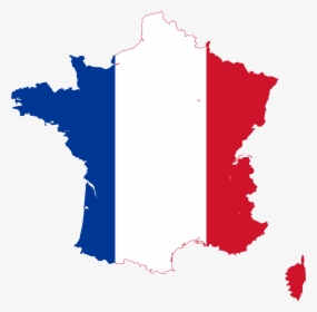 Map Of France French Flag Png Free Picture - French Culture And Civilisation, Transparent Png, Free Download