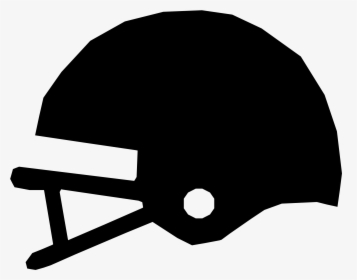 Black Football Helmet Black And White Download Huge - Clip Art, HD Png Download, Free Download