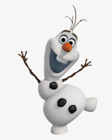 Free Frozen Clip Art - Olaf The Snowman, HD Png Download, Free Download