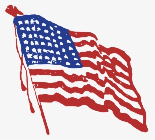 Free Of A Rippling American, HD Png Download, Free Download