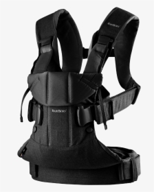 Baby Carrier One Black Cotton - Baby Bjorn One Carrier Black, HD Png Download, Free Download