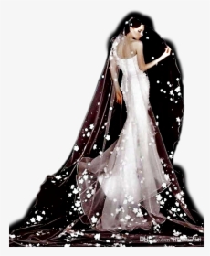#bride #wedding Dress #veil #seriouslysupernatural - Fantasy Veil, HD Png Download, Free Download