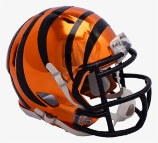 Cincinnati Bengals Chrome Riddell Speed Mini Football - Riddell Nfl Mini Chrome Helmet, HD Png Download, Free Download