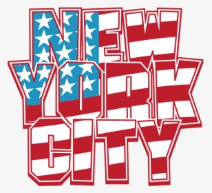 New York City Nyc Usa American Flag Stars Stripes Patriotic, HD Png Download, Free Download