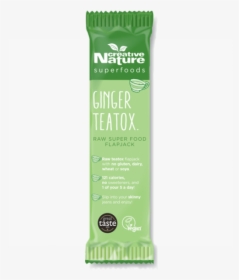 Creative Nature Ginger Detox Flapjack Bar - Creative Nature Carrot Cake, HD Png Download, Free Download