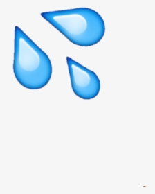 #drops #emoji #dropsemoji #tears #tearsemoji - Transparent Emoji Tears Png, Png Download, Free Download