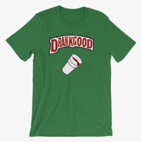 Original Green "drankgood Double Cup - John Cena Never Give Up T Shirt Download, HD Png Download, Free Download