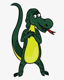 Komodo Dragon Cartoon Drawing , Png Download - Cartoon Komodo Dragon Drawing, Transparent Png, Free Download