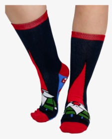 Crew Sock Image - Hockey Sock, HD Png Download, Free Download