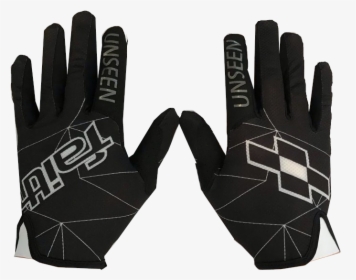 Faith Gloves Black/white - Leather, HD Png Download, Free Download