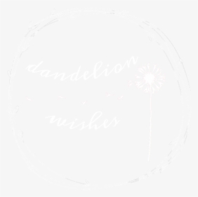 #dandelion #watermark #watermarklogo #png #transparent - Circle, Png Download, Free Download