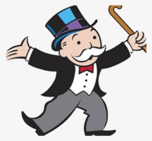 Monopoly Uncle Rich Party Male Pennybags Man - Rich Uncle Pennybags, HD Png Download, Free Download