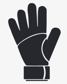 Goalkeeper Gloves Silhouette, HD Png Download, Free Download