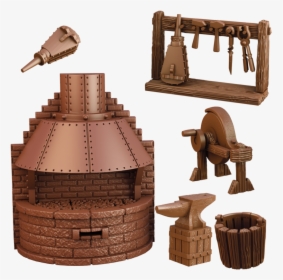 Mantic Terrain Crate Forge, HD Png Download, Free Download