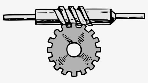 Horizontal Gear Clip Arts - Horizontal And Vertical Gears, HD Png Download, Free Download