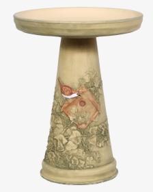 Hand Painted Bird Bath, HD Png Download, Free Download