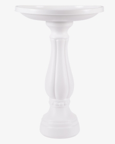 Promo Bird Bath In White - Table, HD Png Download, Free Download