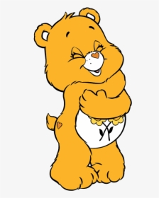 Carebear Yellow Yellowaesthetic Bear Nostalgia Freetoedit - Transparent Background Care Bear Png, Png Download, Free Download
