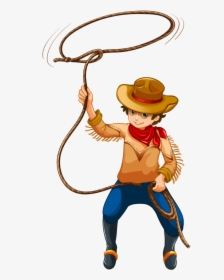 Drawing Cowboys Epic - Guy Riding Horse Cartoon, HD Png Download, Free Download