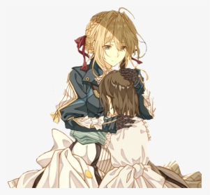 Violet Evergarden And Anne, HD Png Download, Free Download