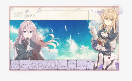 Layout Violet Evergarden, HD Png Download, Free Download