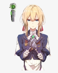 Hime-cut - Hd Violet Evergarden Chibi, HD Png Download, Free Download
