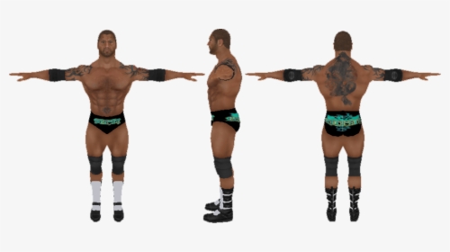 Kofi Kingston 2k14 Attire - Wwe 2k15 Batista Mod, HD Png Download, Free Download