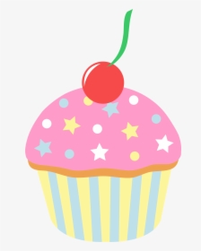 Transparent Free Cupcake Png - 5 Cupcakes Cartoon, Png Download, Free Download