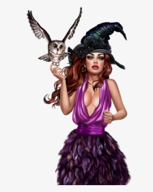 Witch Art Drawing - Clip Art, HD Png Download, Free Download