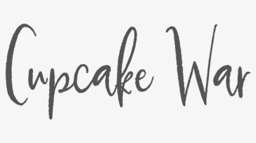 Cupcake War - Calligraphy, HD Png Download, Free Download