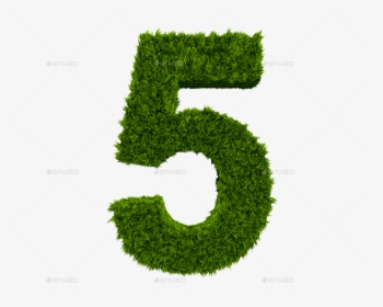 3d Number Of Grass Png, Transparent Png, Free Download