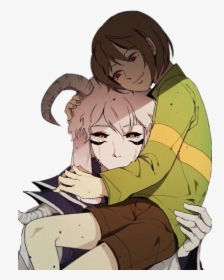 #game #undertale #chara And #asriel - Undertale Chara And Asriel, HD Png Download, Free Download