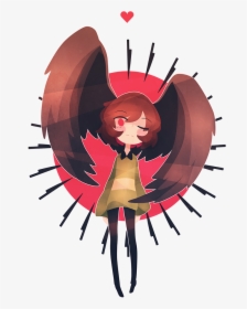 Undertale Earthbound Red Cartoon Fictional Character - Undertale Chara Angel Of Death, HD Png Download, Free Download