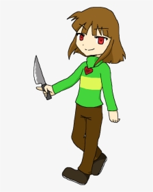Chara Undertale Fan Art Bing Images Card From User - Fanart Drawing Undertale Chara, HD Png Download, Free Download