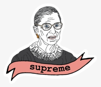 Ruth Bader Ginsburg Sticker Transparent, HD Png Download, Free Download