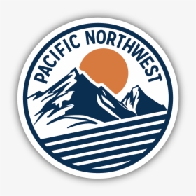 Pnw Mountain Circle Sticker - Fc Caransebeș, HD Png Download, Free Download