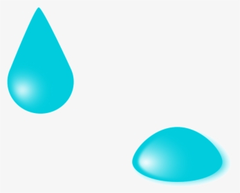 Water Drop Droplet Clipart Drops Free Best On Transparent - Water Drop Gif Png, Png Download, Free Download