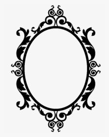 baroque oval frame