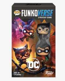 Pop Funkoverse Strategy Game Dc Comics 101 Expandalone, HD Png Download, Free Download