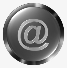 Button, At Symbol, Email, Internet, Homepage, Website - Sign, HD Png Download, Free Download