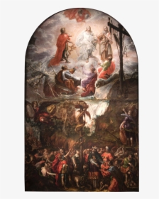 Moses And The Brazen Serpent And The Transfiguration - Cristobal De Villalpando Moses And The Brazen Serpent, HD Png Download, Free Download