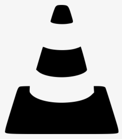 Vlc Media Player - Vlc Clipart Black And White, HD Png Download, Free Download
