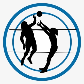 Beach Volleyball Clip Art Portable Network Graphics - Silhouette Transparent Volleyball Png, Png Download, Free Download