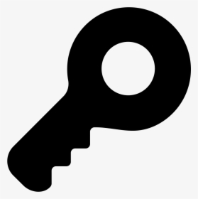Password Symbol Of Key Silhouette In Diagonal Position - Key Password Icon Png, Transparent Png, Free Download